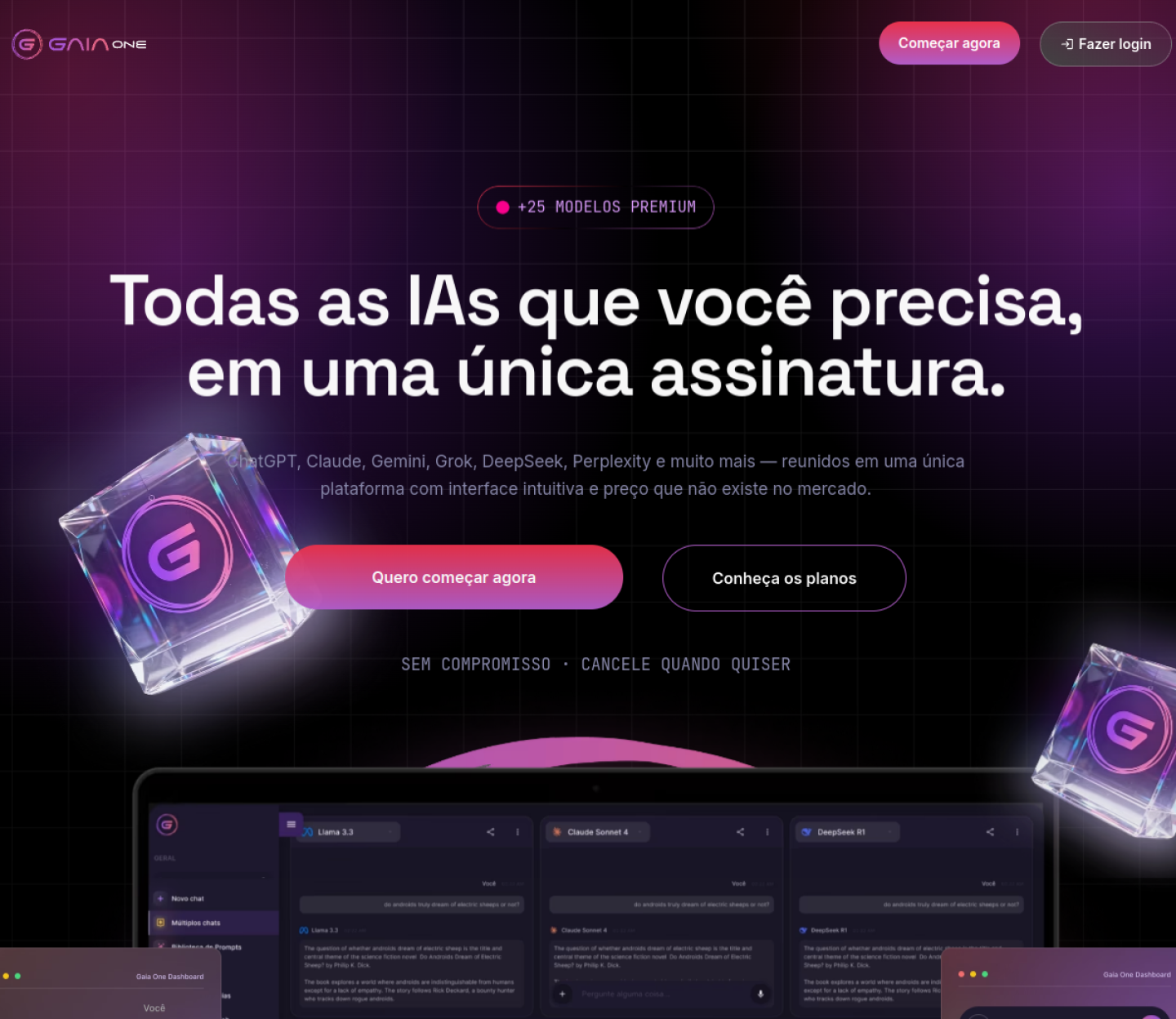 Gaia One · Landing de Produto